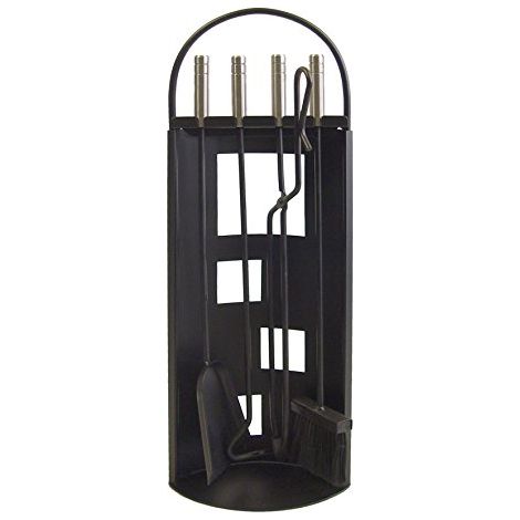 Imex el zorro 10016 - Gioco per caminetto arch-plate (acciaio inox, 68 x 23 x 14 cm) di colore nero utile (1/4)