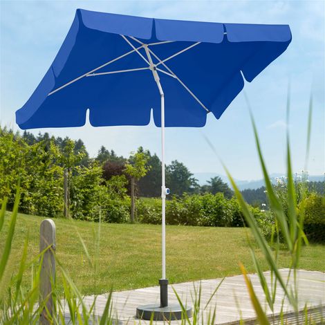 Schneider Sonnenschirm Ibiza blau 180 x 120 cm Sonnenschirme (1/5)