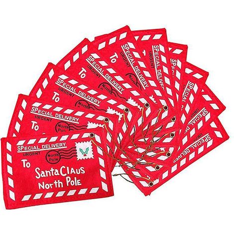 14 Stück Briefumschläge für Weihnachten