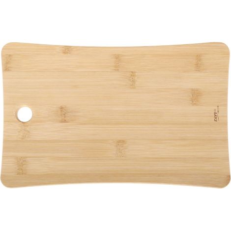 Tagliere in legno di bambù con occhiello, 30x19x1 cm