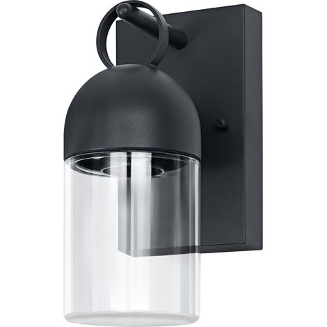 OSRAM Applique extérieure gris foncé, IP65, aluminium, durée de vie de 25 000 h, 220-240 V, raccordement par borne, 3 broches (L, N, PE)