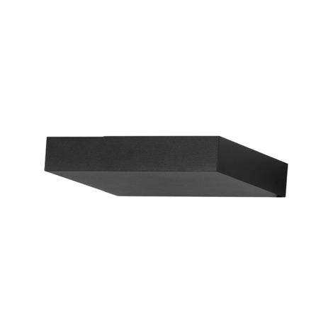 Guia - Applique Led Fabas Luce Aluminium - Led Intégrée Ip20 Noir - 17 Cm (1/5)