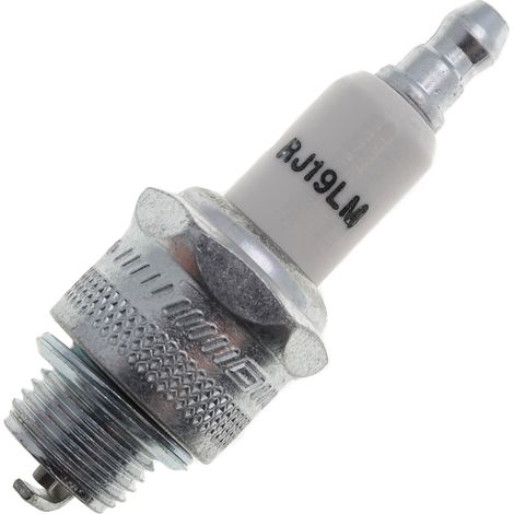 Jardiaffaires – Bougie d'allumage Champion RJ19LM pour moteur thermique – Taille clé 21mm – Filetage diamètre 14mm – Longueur filetage 9.5mm