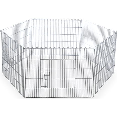 Parco esagonale gaun per animali domestici, 100 cm x 80 cm H
