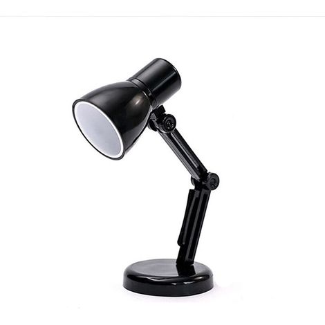 Lampe De Bureau LED - Rotation 180 Degrés - Pour Chambre À Coucher Bureau Et Chambre D Étudiant - Lumière Chaude - 2 W - 12 X 4 5 Cm - 1 Pièce (1/5)