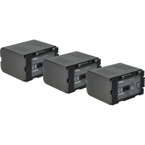 vhbw 3x Akku Ersatz für Hitachi DZ-BP16, DZ-BP28 für Videokamera Camcorder (3200 mAh, 7,2 V, Li-Ion) (1/5)