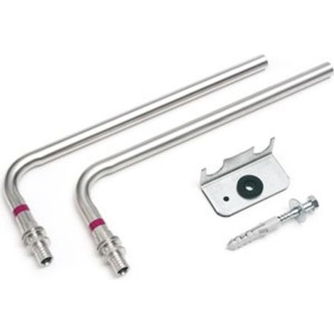 REHAU Set de raccordement radiateur-WAG RAUTITAN 20 / 250 mm, incl. unité de fixation, 12663921001