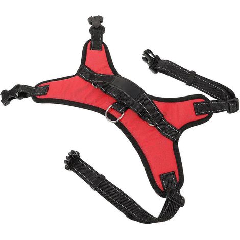 Arnés para perros grandes estilo silla de montar con malla para un control cómodo (2 unidades) (1/5)