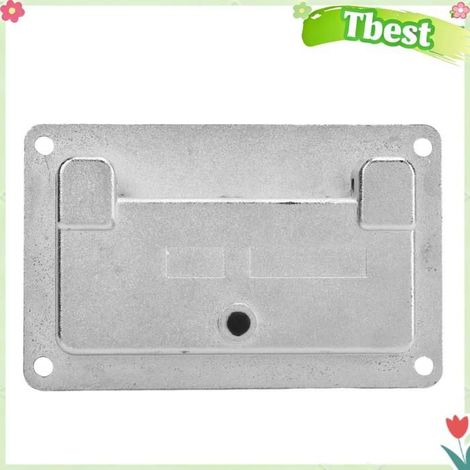Poignées de traction robustes en alliage de zinc pour armoires, placards, camping-cars et plus , surface lisse, installation (1/4)