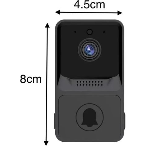 Smart Home Video Intercom WIFI Infrared Night Vision Outdoor Home Security Alarm Camera 480P Wireless Button Doorbell (1/5)