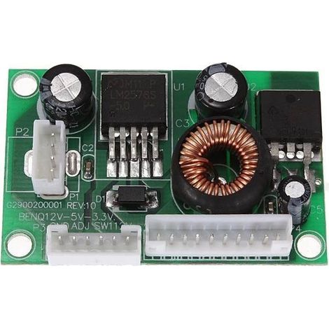 Convertidor de voltaje 12V -5V, 3.3V