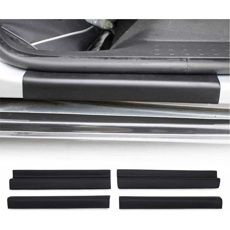 OMAC Couverture de Seuil de Porte pour VW Caddy 2015-2020 ABS Noir 4 Pcs (1/5)