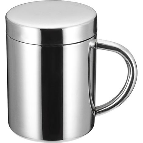 Tasse À Café En Acier Inoxydable - Double Paroi Sous Vide - Pour Maison Bureau Extérieur - 210 ML 280 ML Ou 400 ML (1/5)