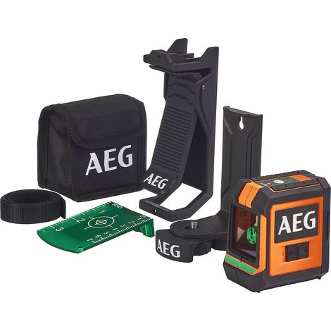 Niveau Laser Croix Vert CLG220-K – Portée 20 m, Haute Visibilité, Auto-Nivelant, IP54, Support Magnétique, Pince Murale, Plaque Cible et Sac de Transport Inclus (1/5)