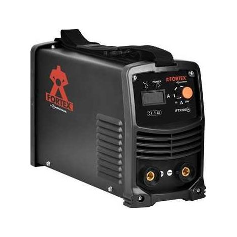Equipo de soldar FORTEX inverter MMA IFTX200A con maleta