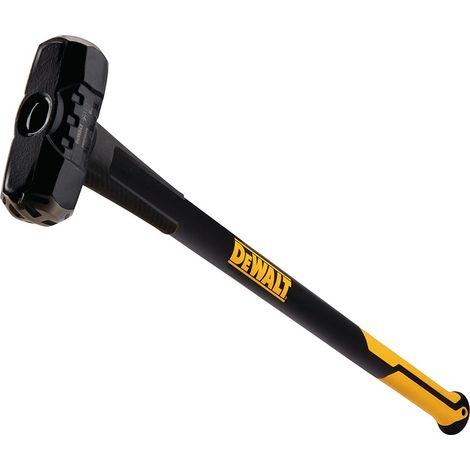 Dewalt – Marteau de forgeron 3.6 kg – Frappe concentrée pour puissance d'attaque – Manche léger en EXOCORE pour équilibre parfait
