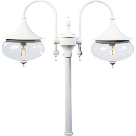 Lampe lanterne Libra 2 lumières blanc - 620-250 (1/3)