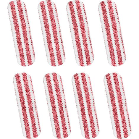 Lot de 8 lingettes de nettoyage Vileda/O-Cedar H2PrO, en microfibre lavable pour sols durs (1/5)