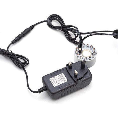 Nouveau mini atomiseur LED pour jeux d'eau, idéal pour les fontaines d'intérieur et les décorations d'Halloween/Noël. Disponible en plusieurs couleurs. (1/5)