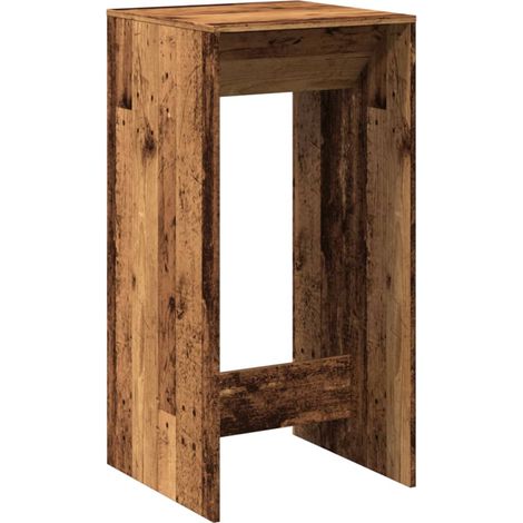 Maison Exclusive - Tavolo da Bar Legno Antico 51x50x103,5 cm in Legno Multistrato