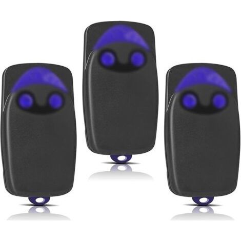 Pair 3 Pièces Remplacement pour télécommande NICE, télécommande portail 433,92MHz 2 canaux, compatible avec Flo1r-s, Flo2r-s, Flo4r-s (1/5)