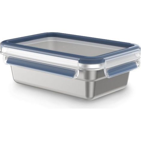 Emsa Clip & Close scatola in acciaio inox 0,8 litri