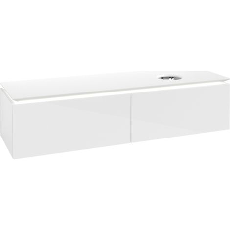 VB WTUS Legato B597 1600x380x500mm avec cloche. 2 extraits WT re Blanc brillant (1/2)