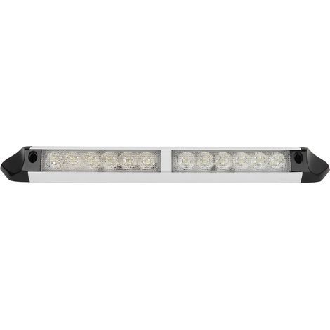 Bandeau LED RV haute luminosité pour camping-car, caravane, bateau, éclairage extérieur de store, 12V, blanc (1/5)