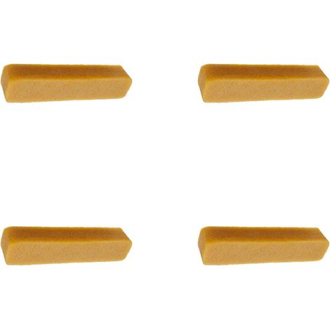 4X Bâton de Colle de Nettoyage Abrasif Bande de Bande de Ponçage Nettoyeur de Tambour 40X200mm Gomme de Nettoyage de Papier de Verre pour Ponceuse à Disque à Bande (1/5)