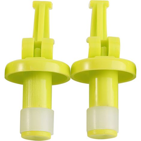 Bouchon de bouteille en silicone, 2 pièces, couvercle hermétique pour vin, bière, boissons, bouchon étanche réutilisable, bouchon facile à ouvrir
