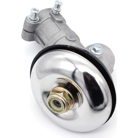 Brush Cutter Angle Gear 26mm/28mm, Universal Brush Cutter Gear Head, Lawn Mower Gearbox for Grass Trimmer/Chainsaw (26mm, Round, 7 Teeth) (1/5)