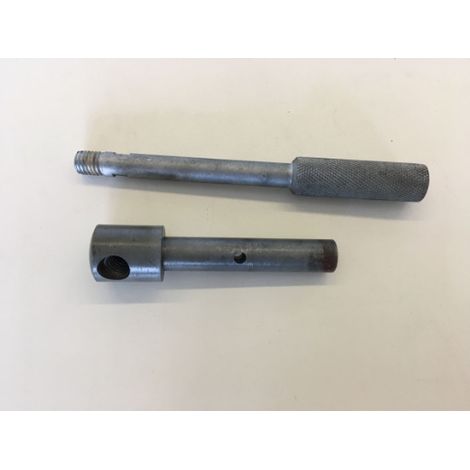 Handgriff mit Klemmwelle Nr. 3+4