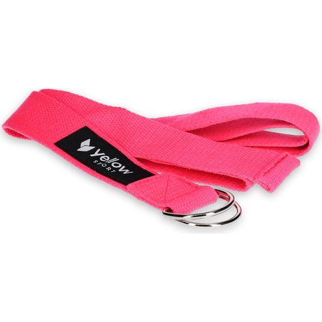 Correa de yoga yellowSTRAP, rosa - Accesorios de yoga (1/4)