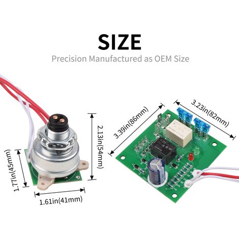 AM136681 Ignition switch module for John Deere 415 SN0-70,000 with key (1/4)