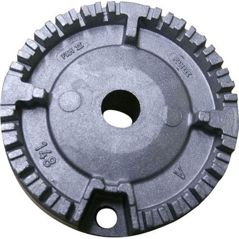COURONNE DE BRULEUR SEMI RAPIDE POUR CUISINIERE BEKO - 423920045 (1/4)