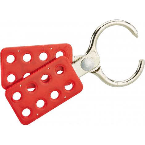 Ganascia isolata in alluminio Ø 39 mm per 8 lucchetti LOTO – THIRARD (1/2)
