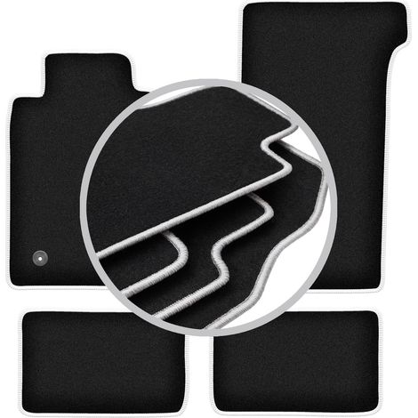 Tapis de sol Carlux argentés pour : Mercedes SL R107 coupé sans catalyseur (1971-1989) (1/5)