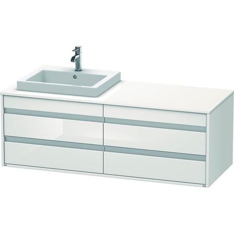 Duravit Ketho Konsolenwaschtischunterbau wandhängend, (1/5)