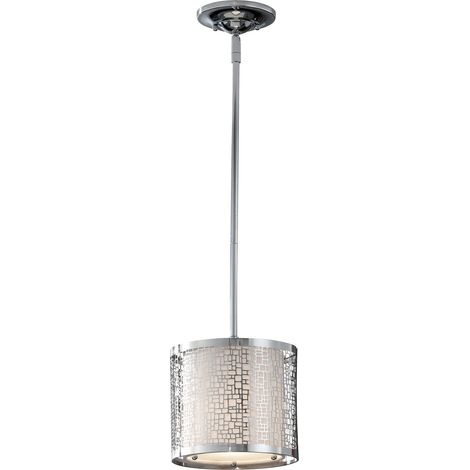 Elstead Joplin - 1 Lichtdecke Mini Anhänger Chrom, E27 (1/3)