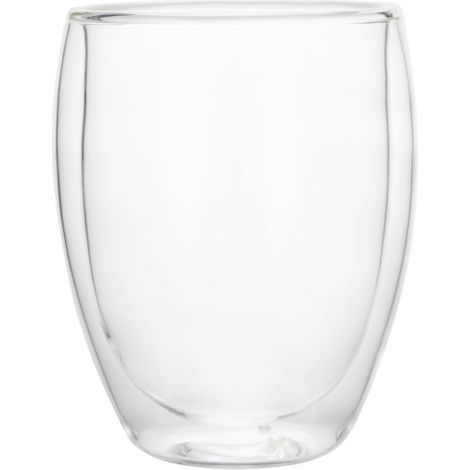 Verre latte macchiato 350 ml Ø 11,5 cm borosilicate CURVED - Was Germany