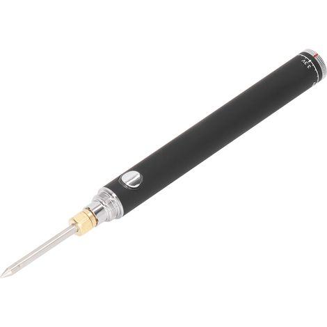 Fer à souder rechargeable sans fil, portable, avec fonction de charge, kit de soudage numérique pour réparations DIY, noir (1/5)