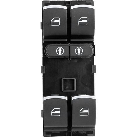 Switch of window main front left, suitable to the seat Sharan Touran 7P6 959 857 (1/5)