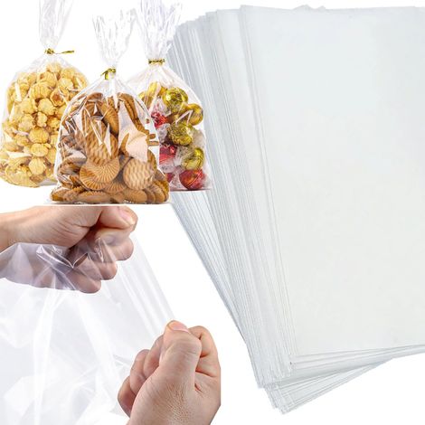 Sachets en Cellophane Transparente 20x30 cm - Pack de 100