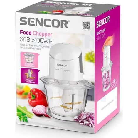 Sencor SCB 5100WH EUE3 picadora eléctrica blanca 800 W (1/3)