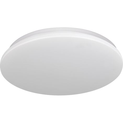 Plafonnier LED Polux ADAR 33cm 17W 4000K IP44 blanc (1/5)