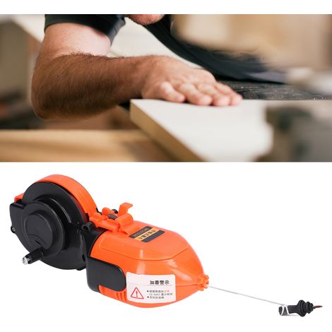 Automatischer Tintenmarker, Werkzeuge für Holzbearbeitung und Dekoration, manueller Tintenmarker, Baumwollfaden (15 m) (1/5)