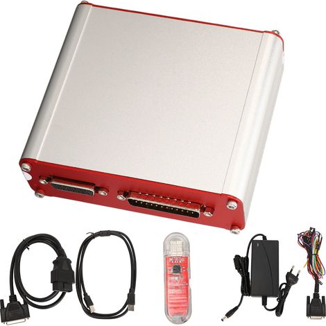 GARRYFIZH Scanner de voiture 74 modules, programmateur de clonage ECU, puce Turing, outil de diagnostic, logiciel version 1.21