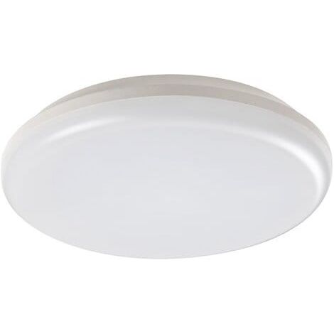 Plafonnier LED Rabalux Eric rond blanc 28cm 24W IP64