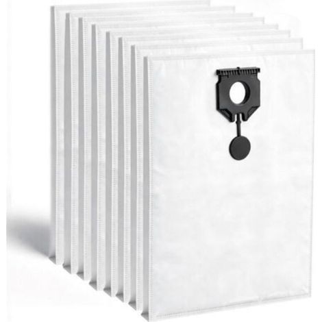 Lot de 8 sacs d'aspirateur en non-tissé pour Kärcher NT30/1 (2.889-154.0), NT 30/1 30 L 30L NT 30/1 Ap Te L, NT 30/1 Ap L, NT 40/1, NT 50/1,30 L pour accessoires d'aspirateur eau et pour Kärcher