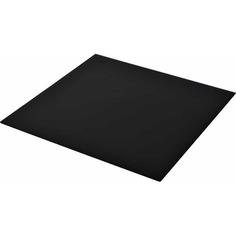 Piano Tavolo in Vetro Temperato Quadrato 700x700 mm vidaXL